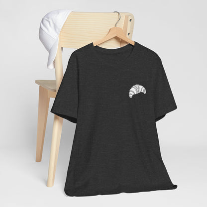 Croissant Line Cute Tee