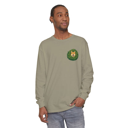 Shiba Inu Bush Long Sleeve