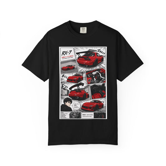 RX-7 Comic Graphic Tee