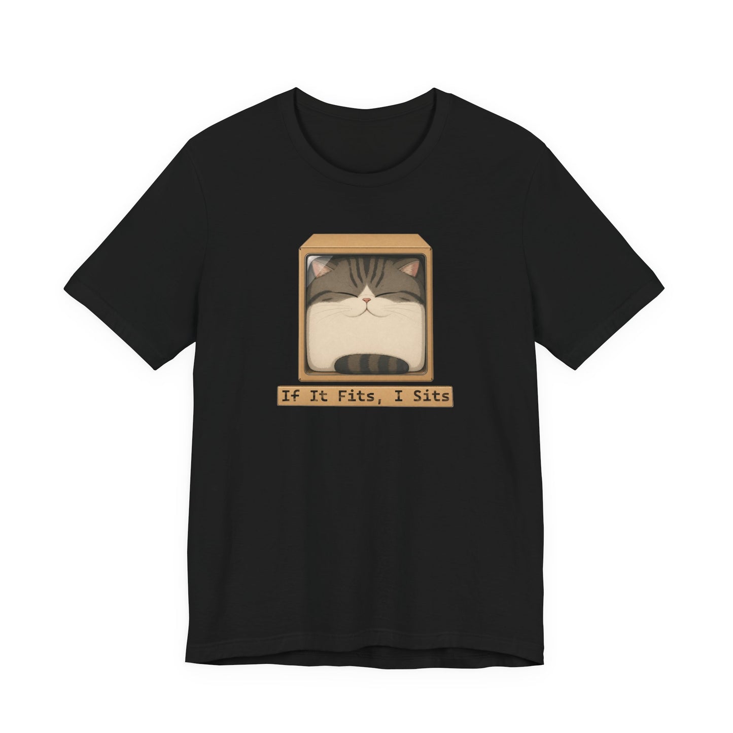 Cat in a Box Cute Tee
