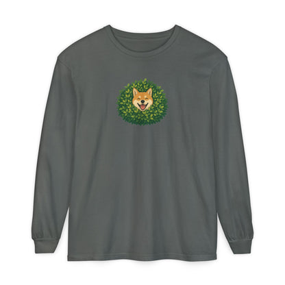 Shiba Inu Bush Cute Long Sleeve