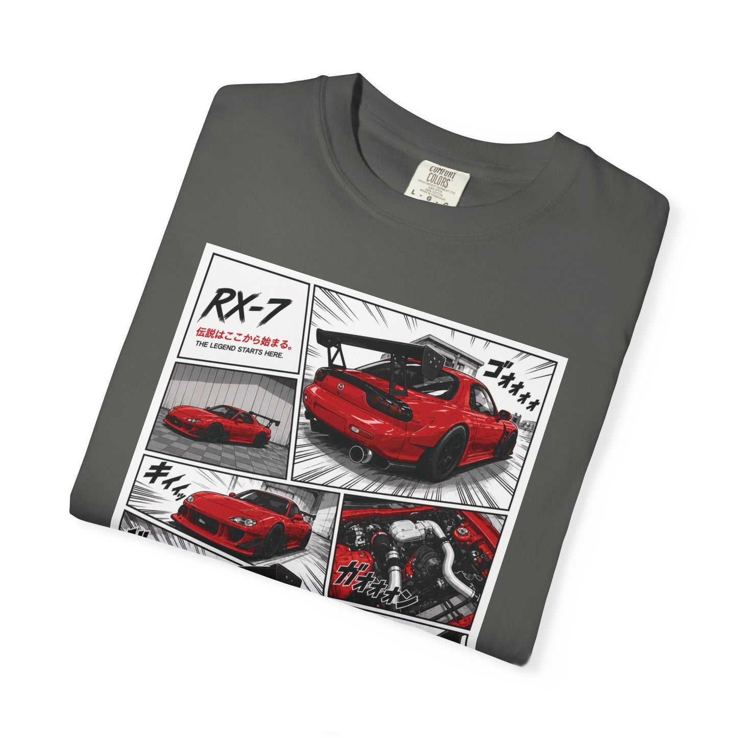 RX-7 Comic Graphic Tee