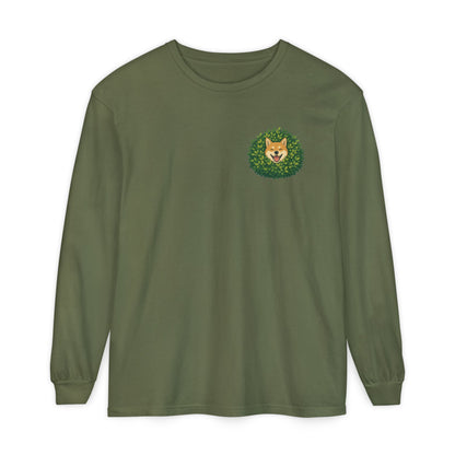 Shiba Inu Bush Long Sleeve