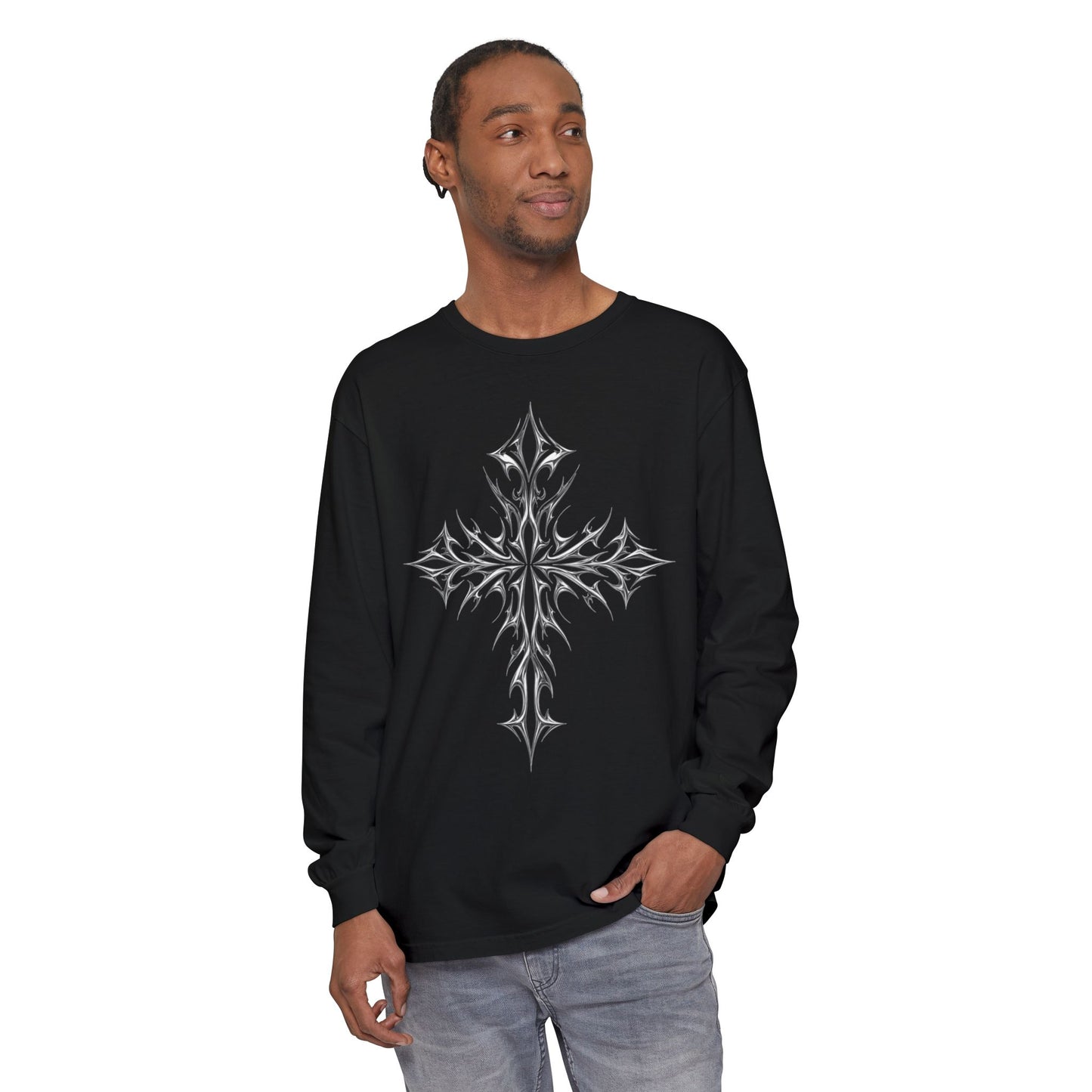 Dark Cross Cute Long Sleeve