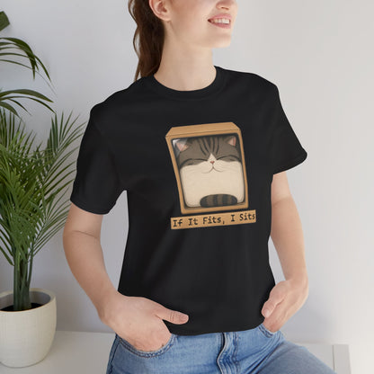 Cat in a Box Cute Tee