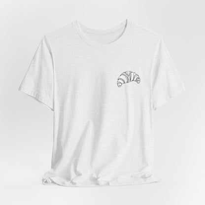 Croissant Line Cute Tee