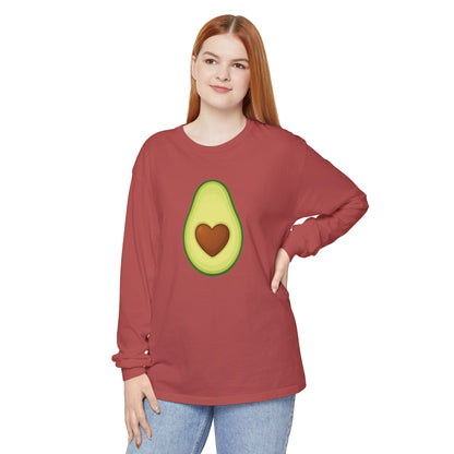 Avocado Heart Cute Long Sleeve