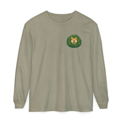 Shiba Inu Bush Long Sleeve