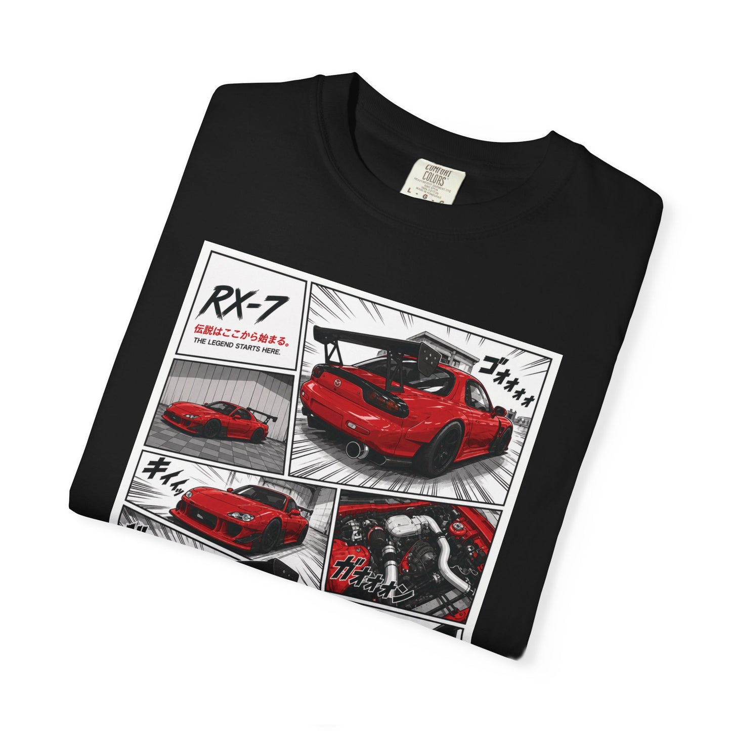 RX-7 Comic Graphic Tee