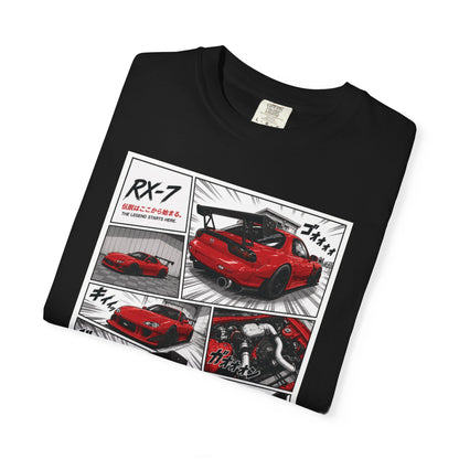 RX-7 Comic Graphic Tee