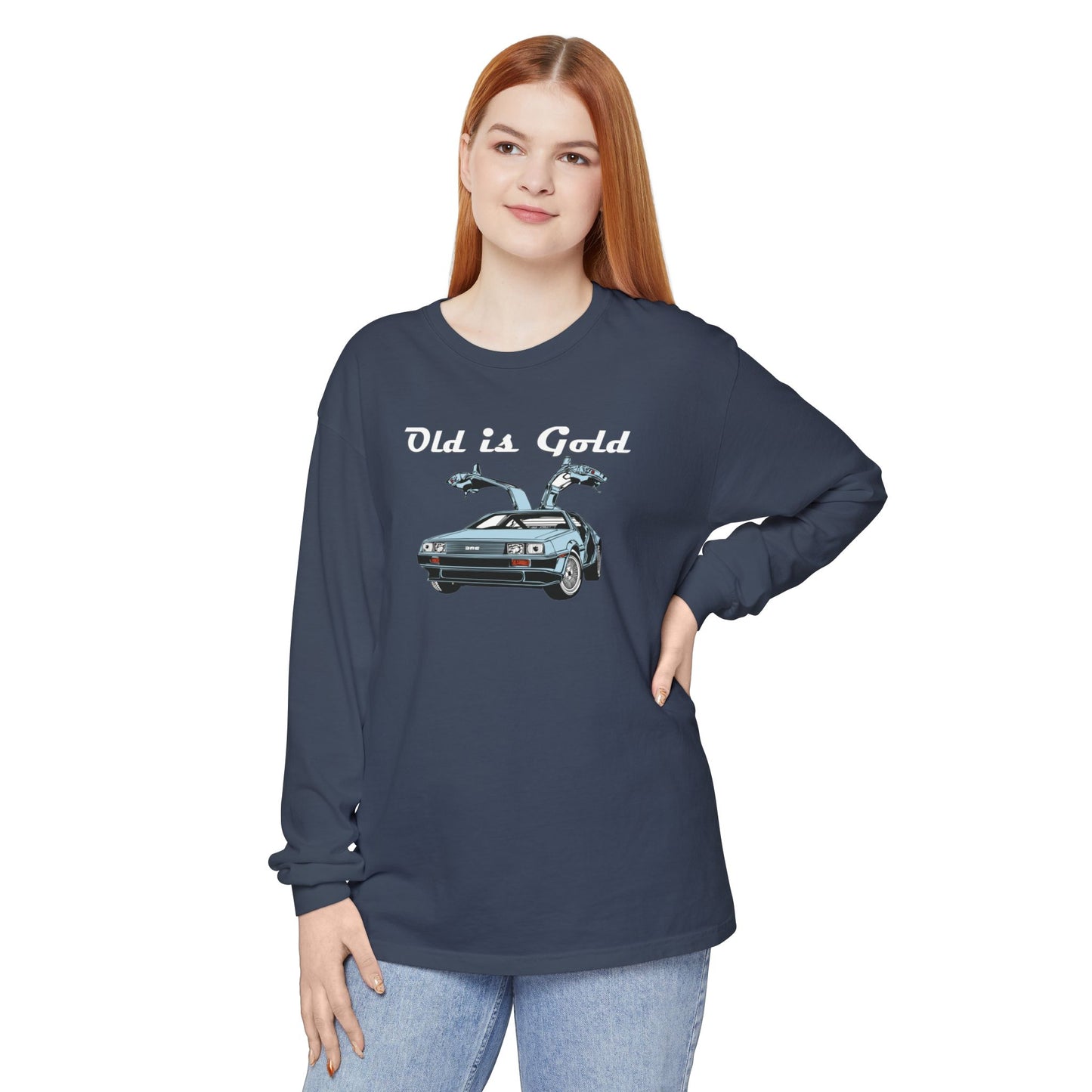 Old Is Gold Cute Long Sleeve