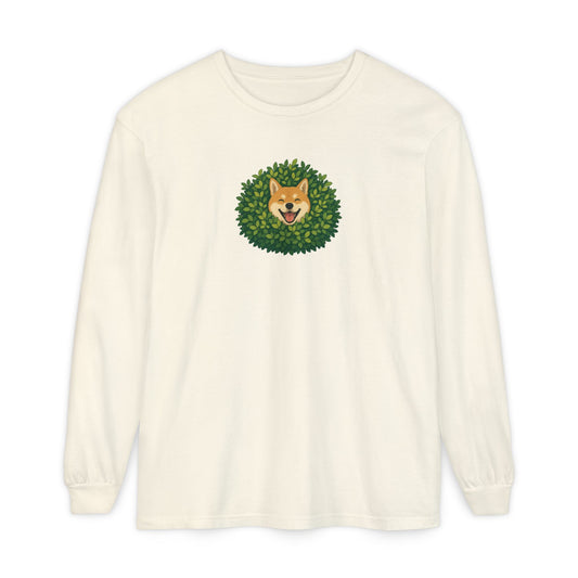 Shiba Inu Bush Cute Long Sleeve