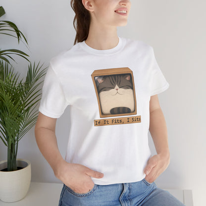 Cat in a Box Cute Tee