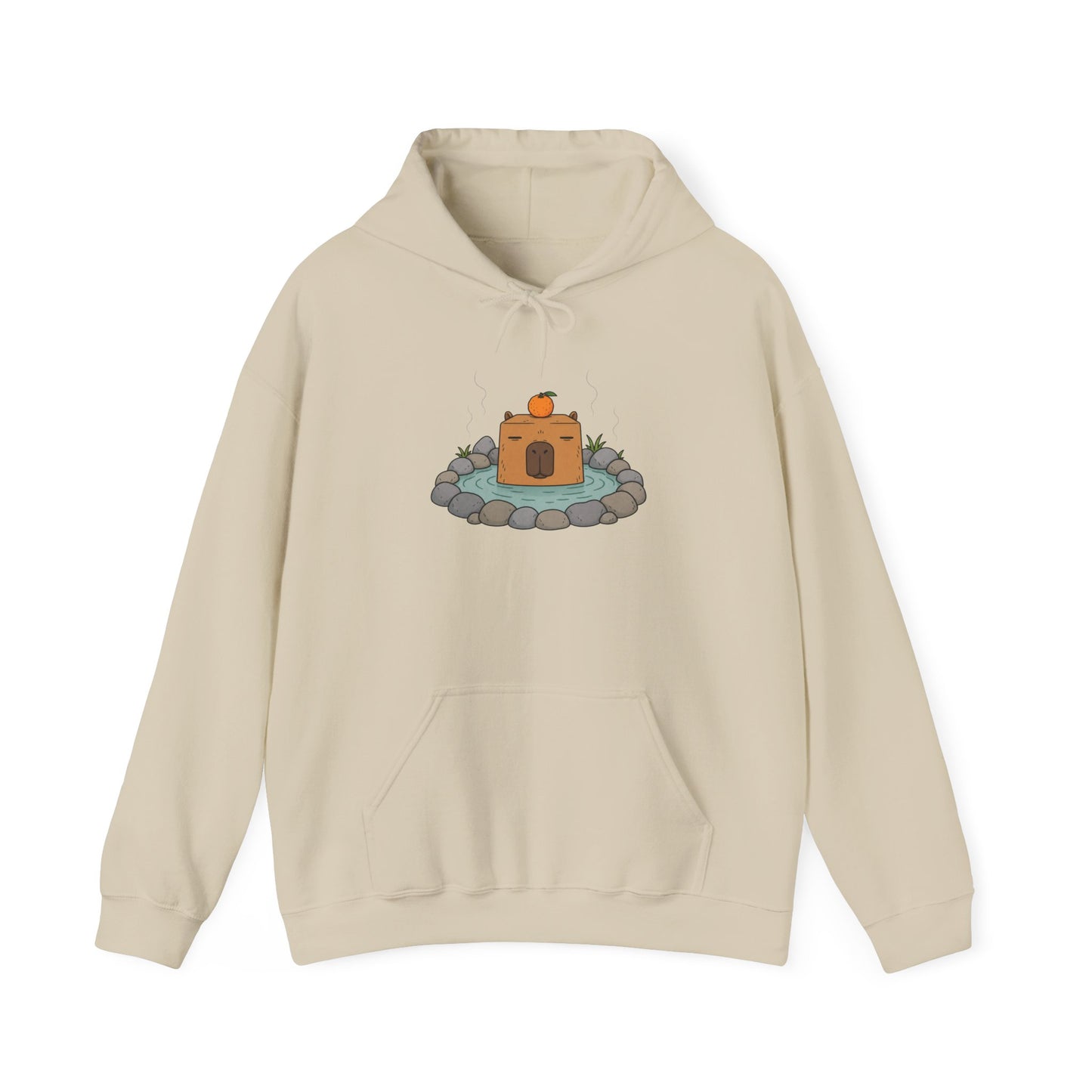 Chillin' Capybara Cute Hoodie