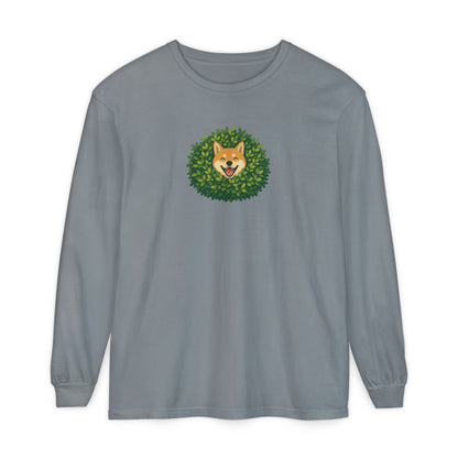Shiba Inu Bush Cute Long Sleeve