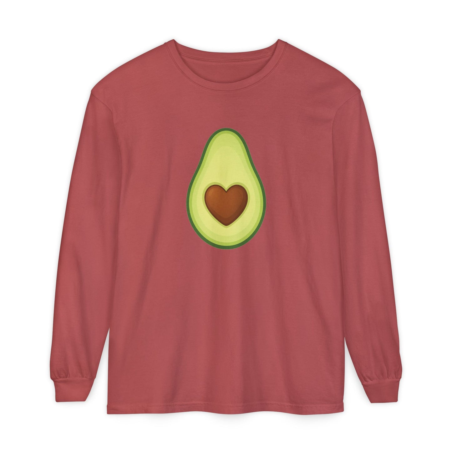 Avocado Heart Cute Long Sleeve