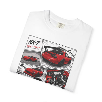 RX-7 Comic Graphic Tee