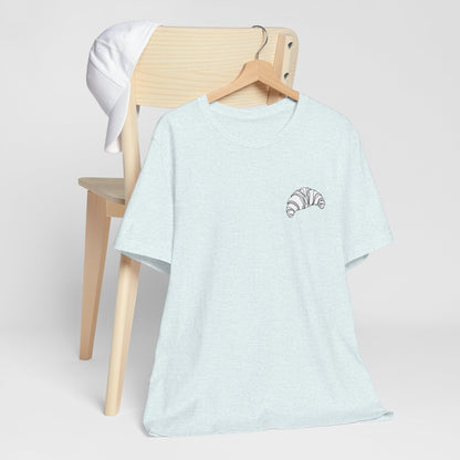Croissant Line Cute Tee