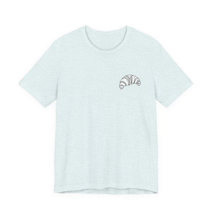 Croissant Line Cute Tee