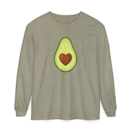 Avocado Heart Cute Long Sleeve