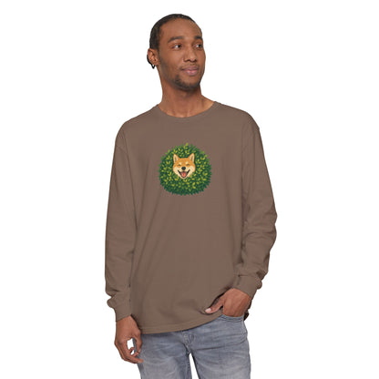 Shiba Inu Bush Cute Long Sleeve