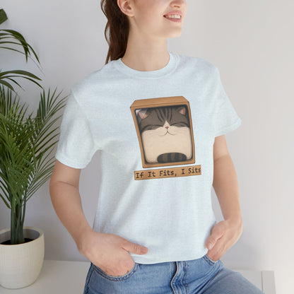 Cat in a Box Cute Tee