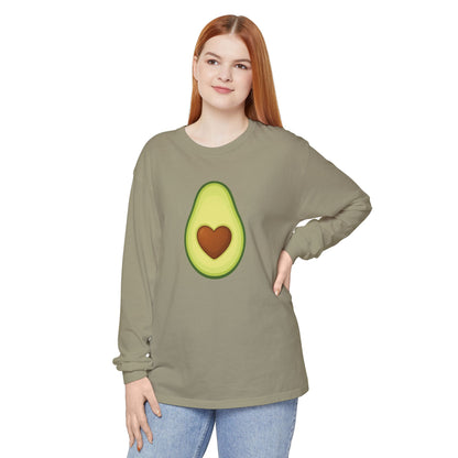 Avocado Heart Cute Long Sleeve
