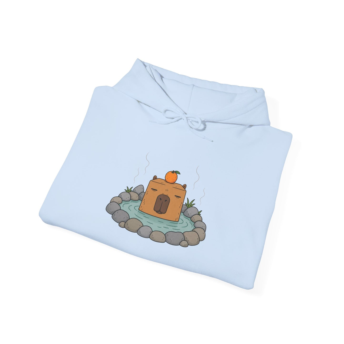 Chillin' Capybara Cute Hoodie