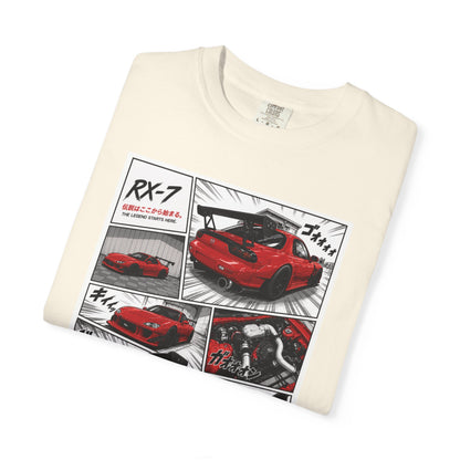 RX-7 Comic Graphic Tee