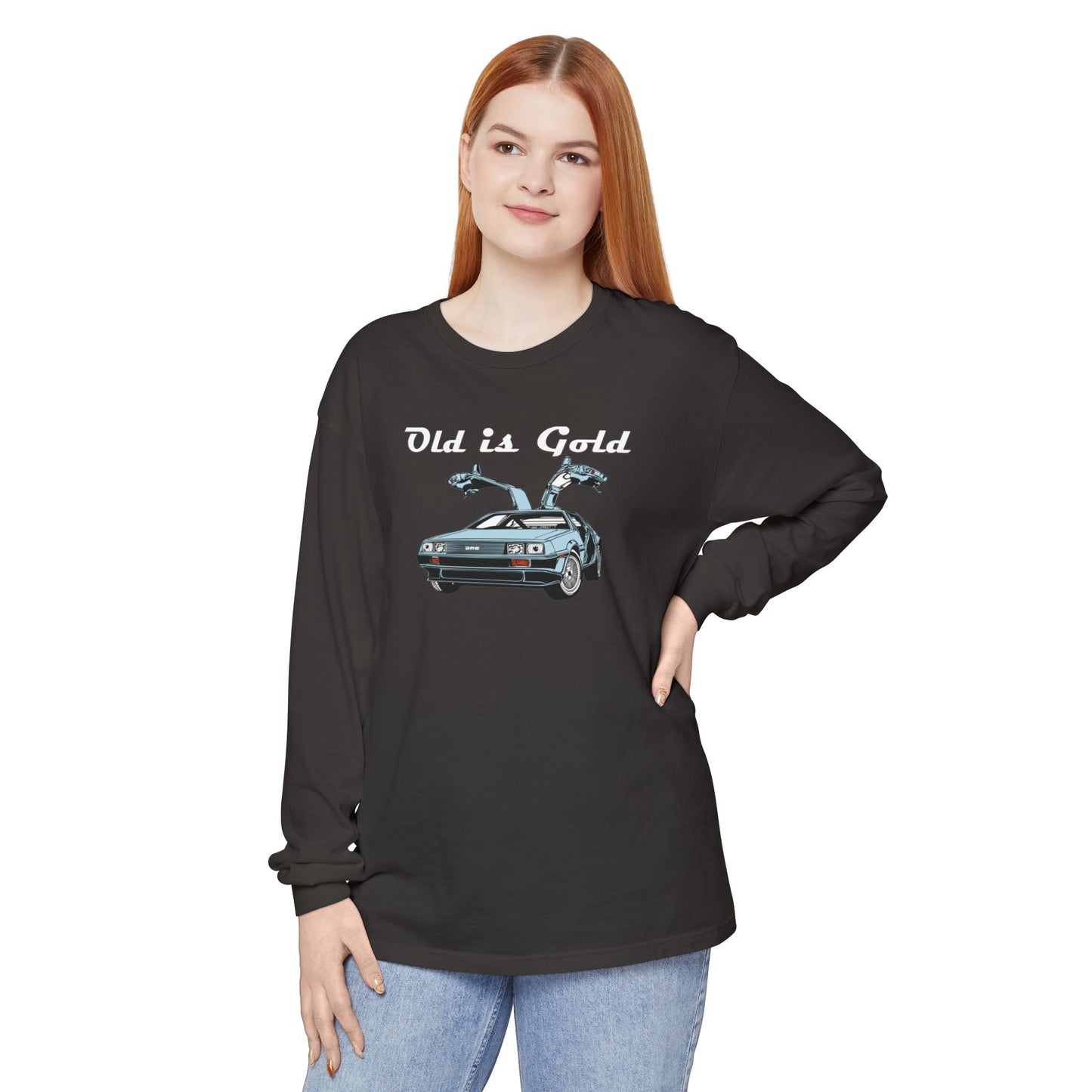 Old Is Gold Cute Long Sleeve