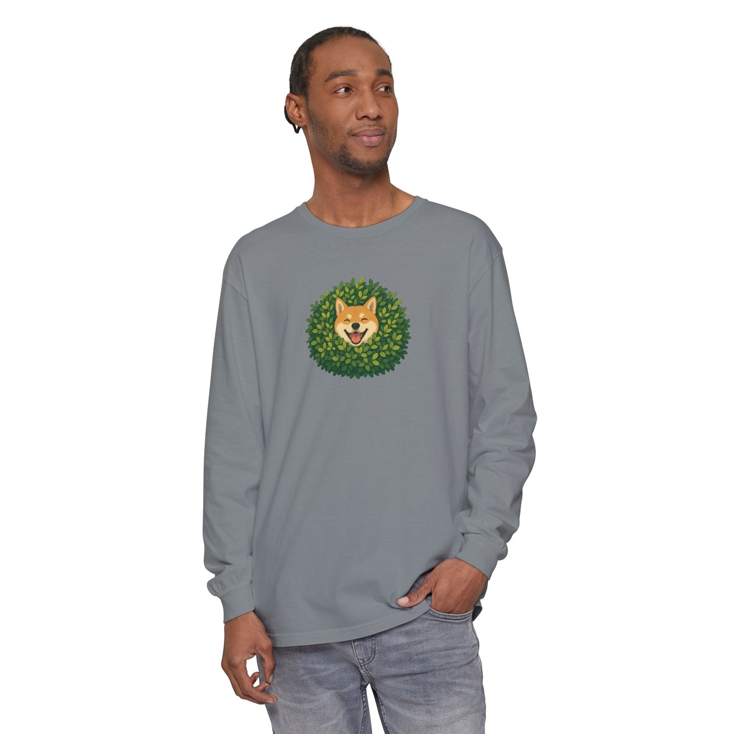 Shiba Inu Bush Cute Long Sleeve