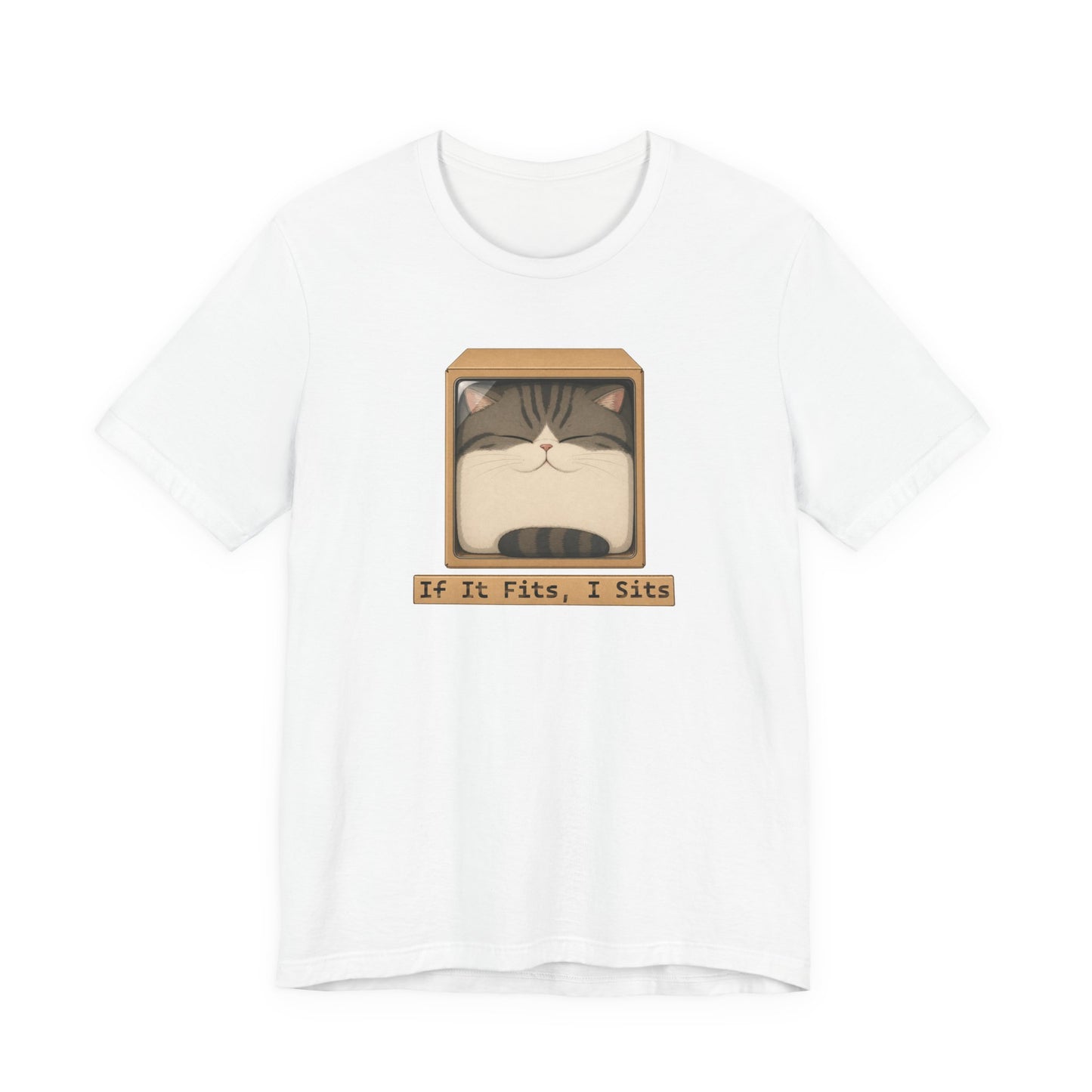 Cat in a Box Cute Tee