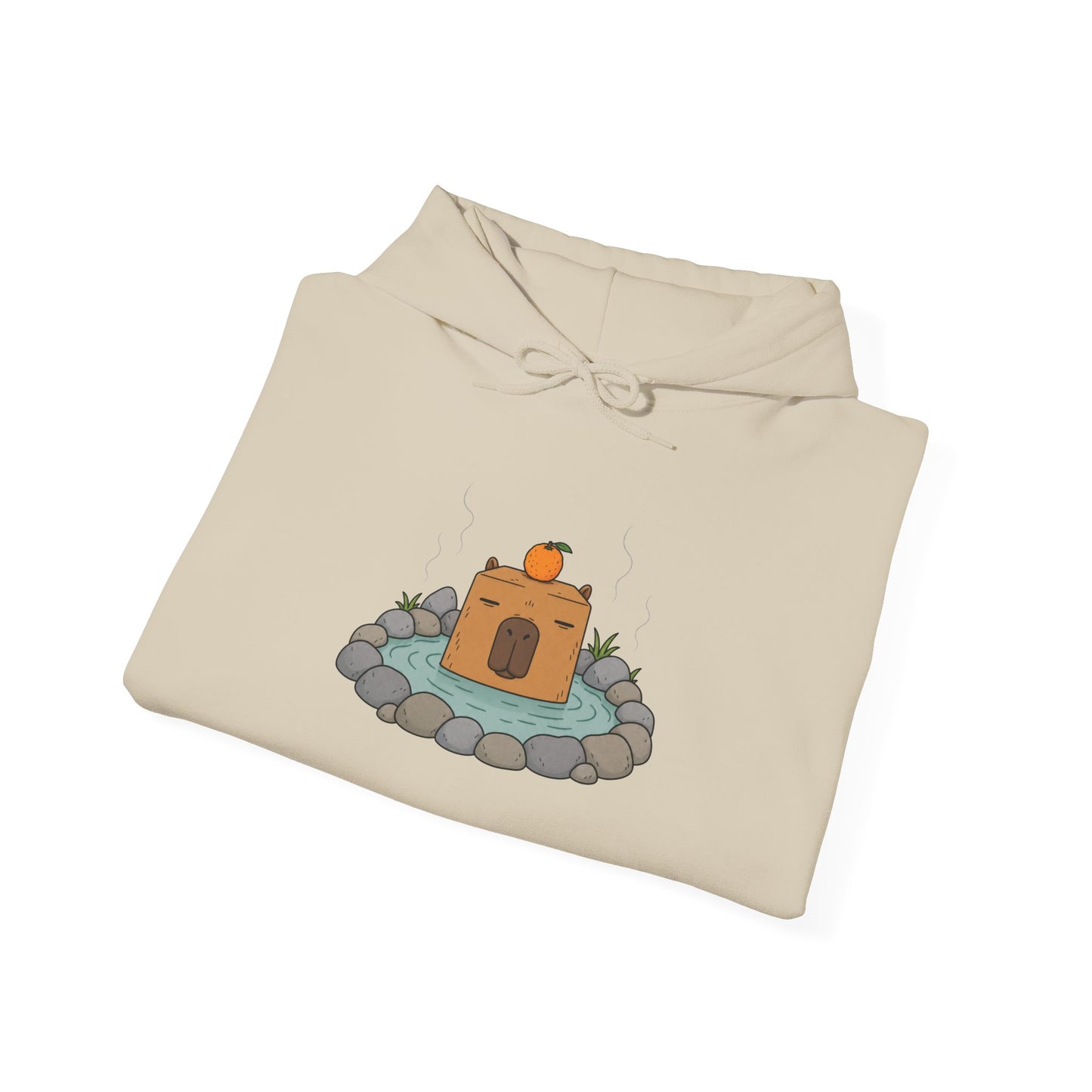 Chillin' Capybara Cute Hoodie