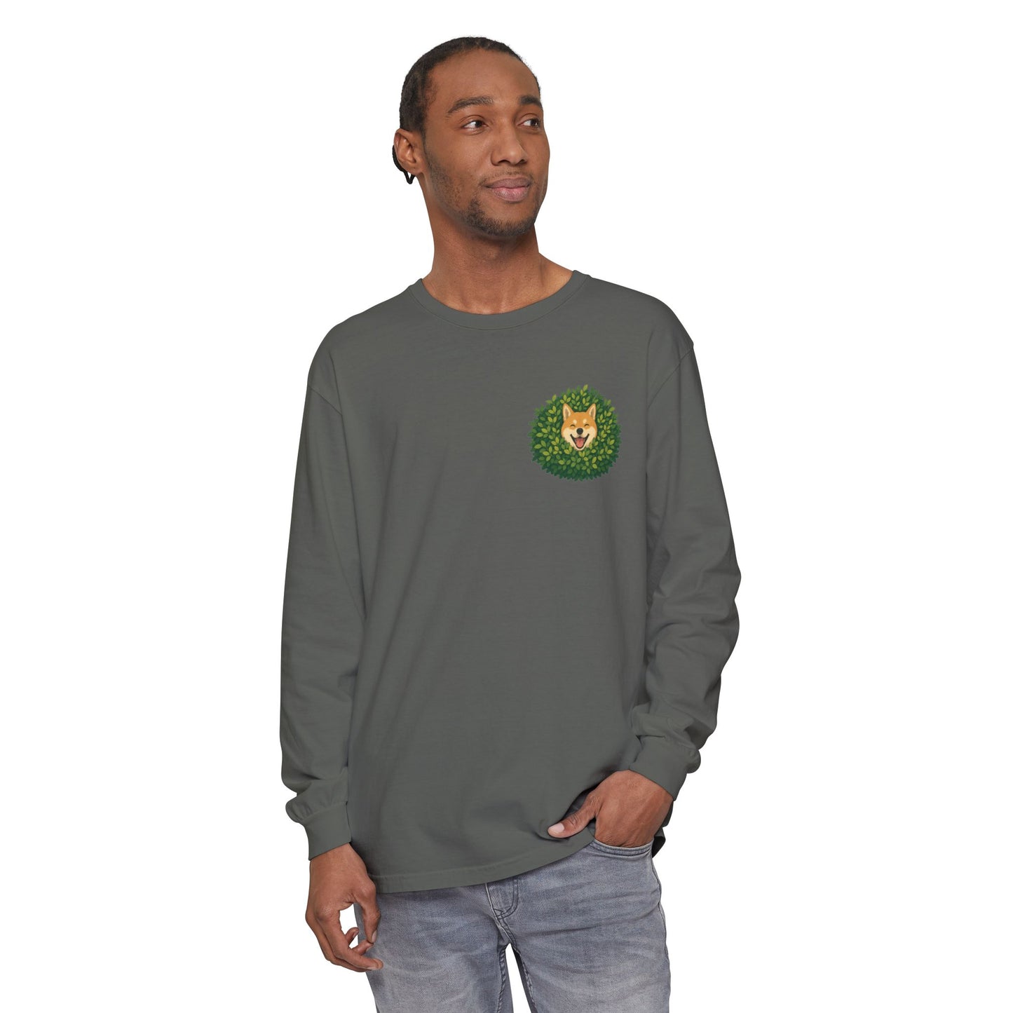 Shiba Inu Bush Long Sleeve